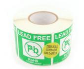 Lead Free Label 2 Color